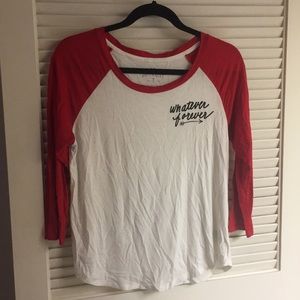 AE “Whatever Forever” Baseball Tee